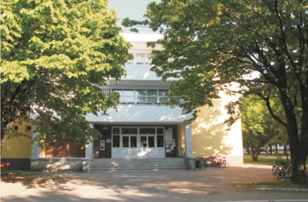A művészeti iskola épülete