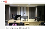2016. január 29-ei hangverseny videóanyaga