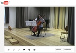 A cselló-gitár tanszak hangversenyének videóanyaga