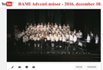 Adventi műsor – 2016. december 10. – VIDEÓ