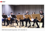 Gitár tanszaki hangverseny – 2019. december 16. – VIDEÓ
