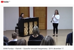 Furulya – Klarinét – Szaxofon tanszaki hangverseny – 2019. december 17. – VIDEÓ