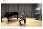 Gitár tanszaki hangverseny 1. – VIDEÓ